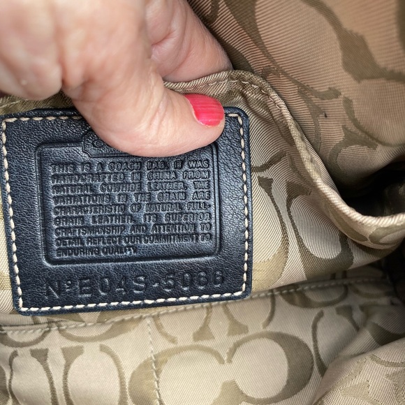 Vintage Coach 1941 Black Leather Toiletry Bag - Picture 4 of 6